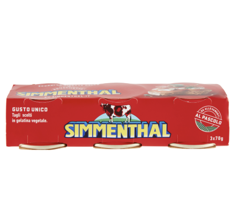Simmenthal Carne Lessata 3 x 70 gr