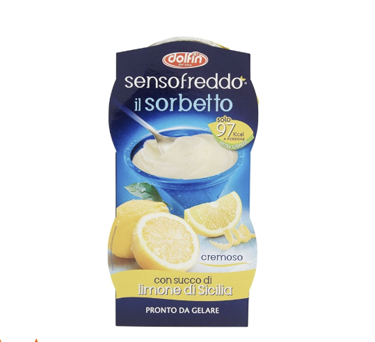 SensoFreddo Dolfin Sicilian Lemon Sorbet 200 ml