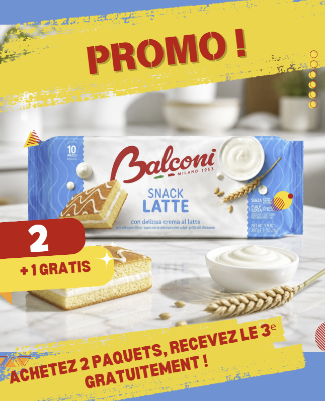 Balconi Snack Latte x10 280 gr