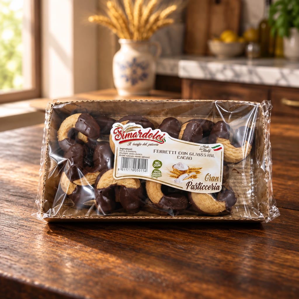 Fimardolci Ferretti con glassa al Cacao 200gr