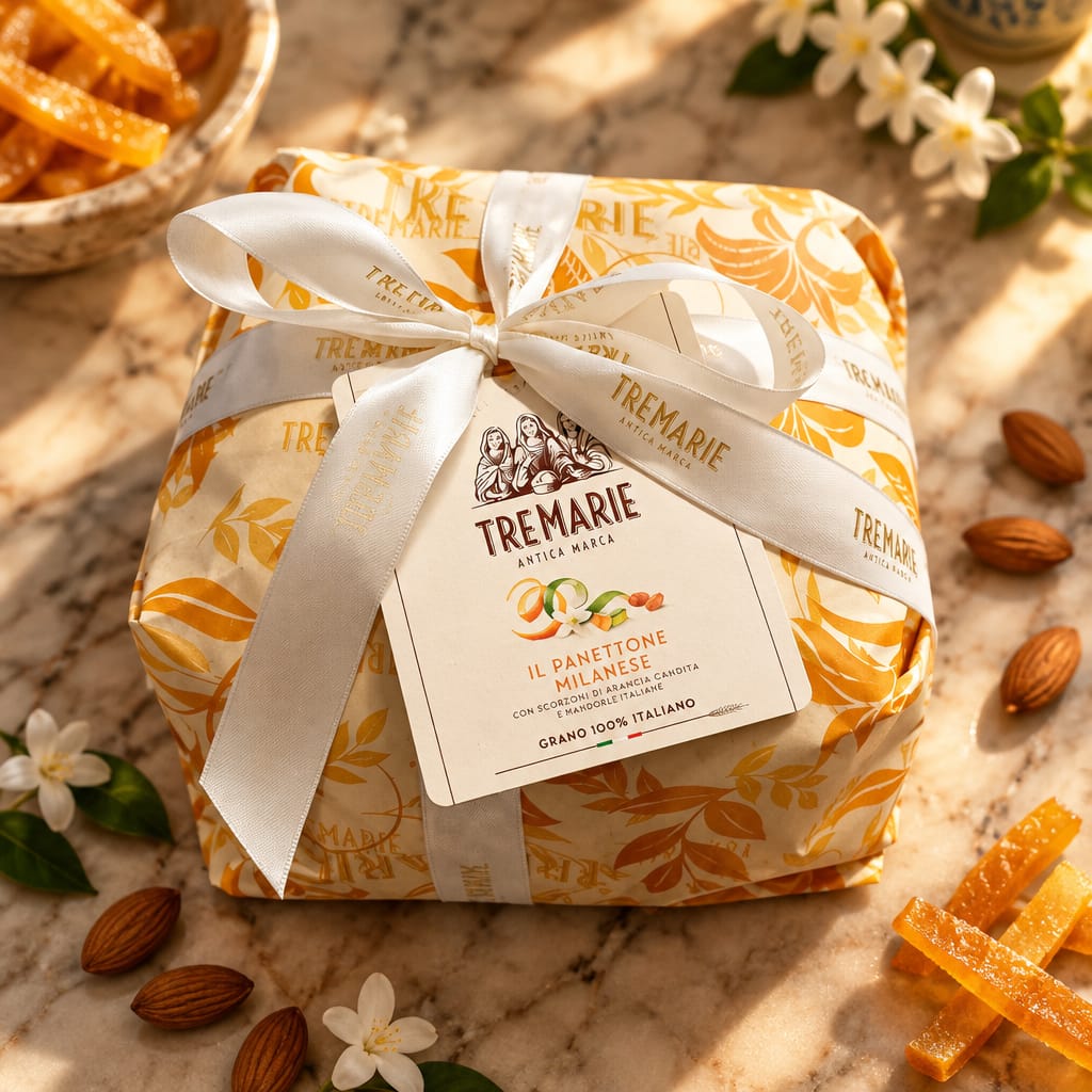 Tre Marie Panettone Milanese Incartato 1 kg
