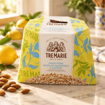 Tre Marie Almond Paste and Lemon Panettone 850g