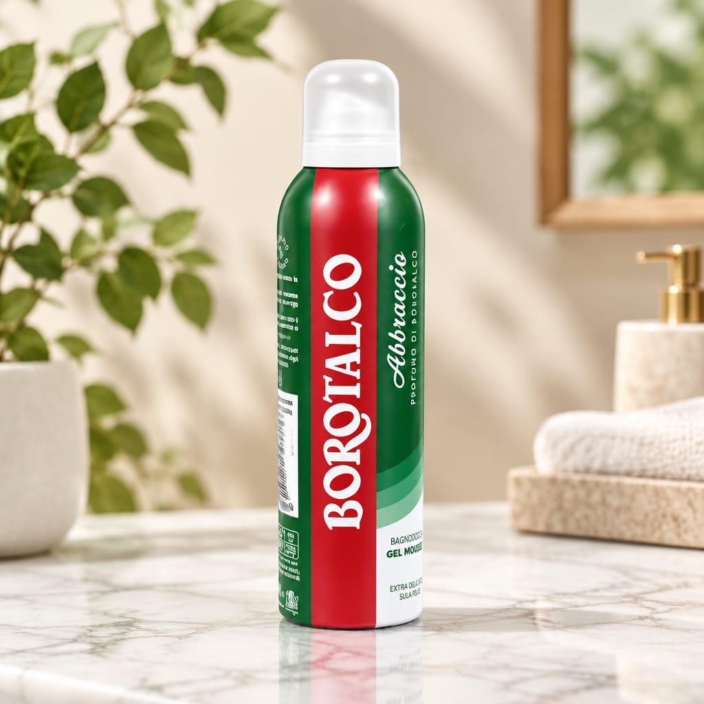 Borotalco Abbraccio Original Gel in Mousse 200 ml