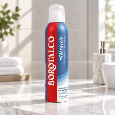 Borotalco Abbraccio Bagnodoccia Gel in Mousse Fico Mediterraneo 200 ml