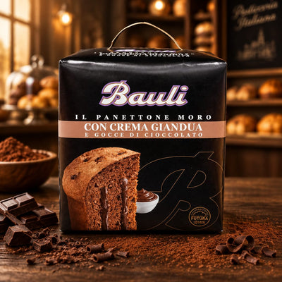 Bauli il Panettone Moro con Crema di Gianduia  900 gr