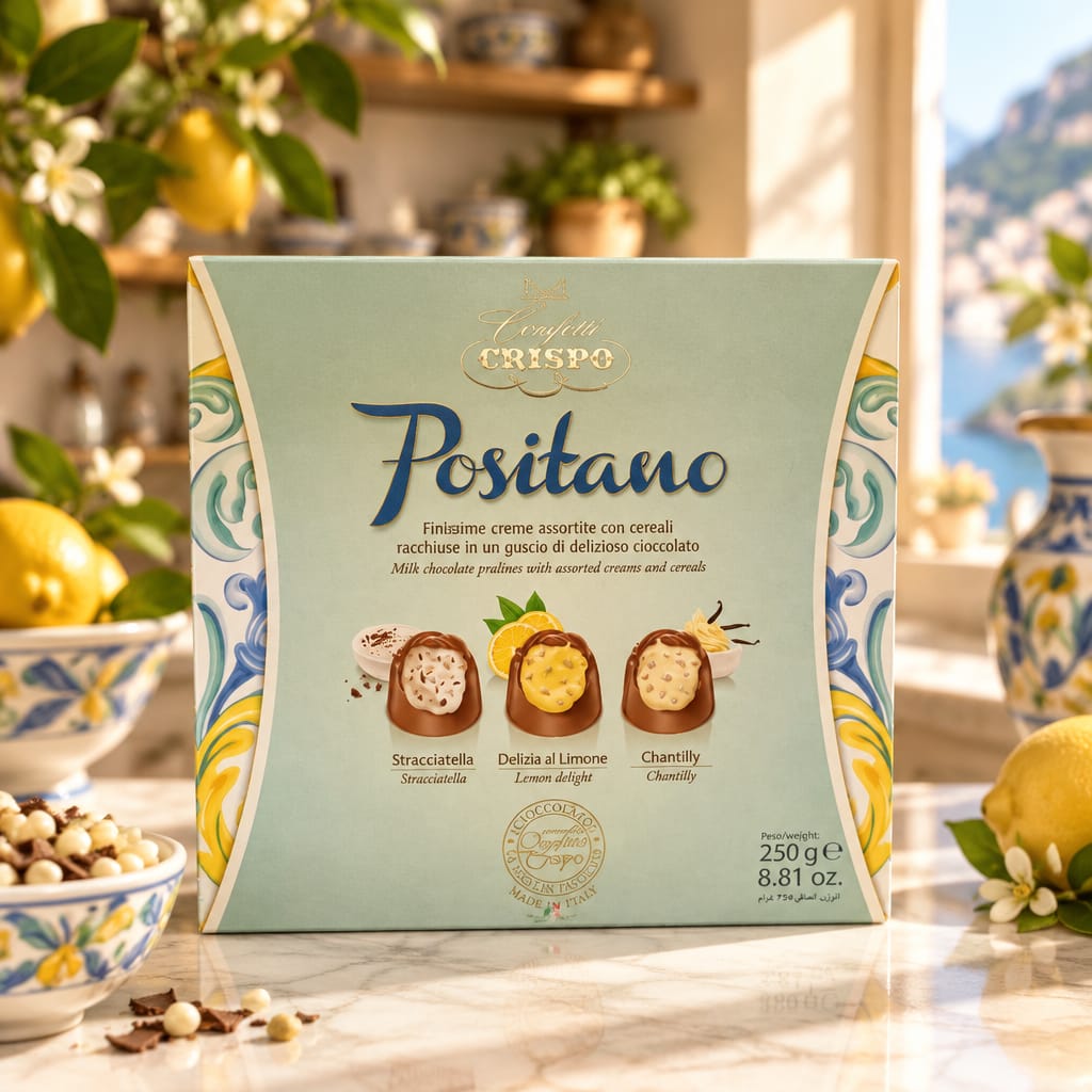 Crispo Positano - Cioccolatini Assortiti Confezione Regalo 250g
