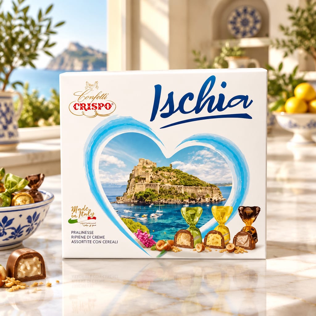 Crispo Ischia - Cioccolatini Assortiti Confezione Regalo 250g