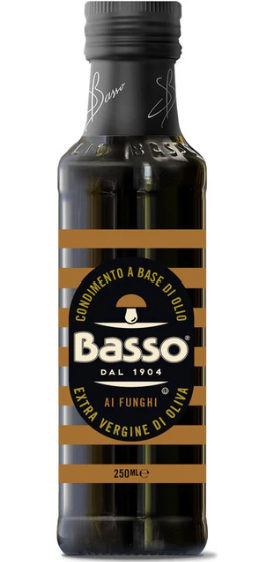 Huile d'olive extra vierge Basso à la truffe 250 ml