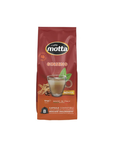 Motta Ginseng Coffee 8 Dolcegusto Compatible Capsules