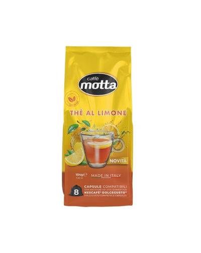 Motta Lemon Tea Coffee 8 Dolcegusto Compatible Capsules