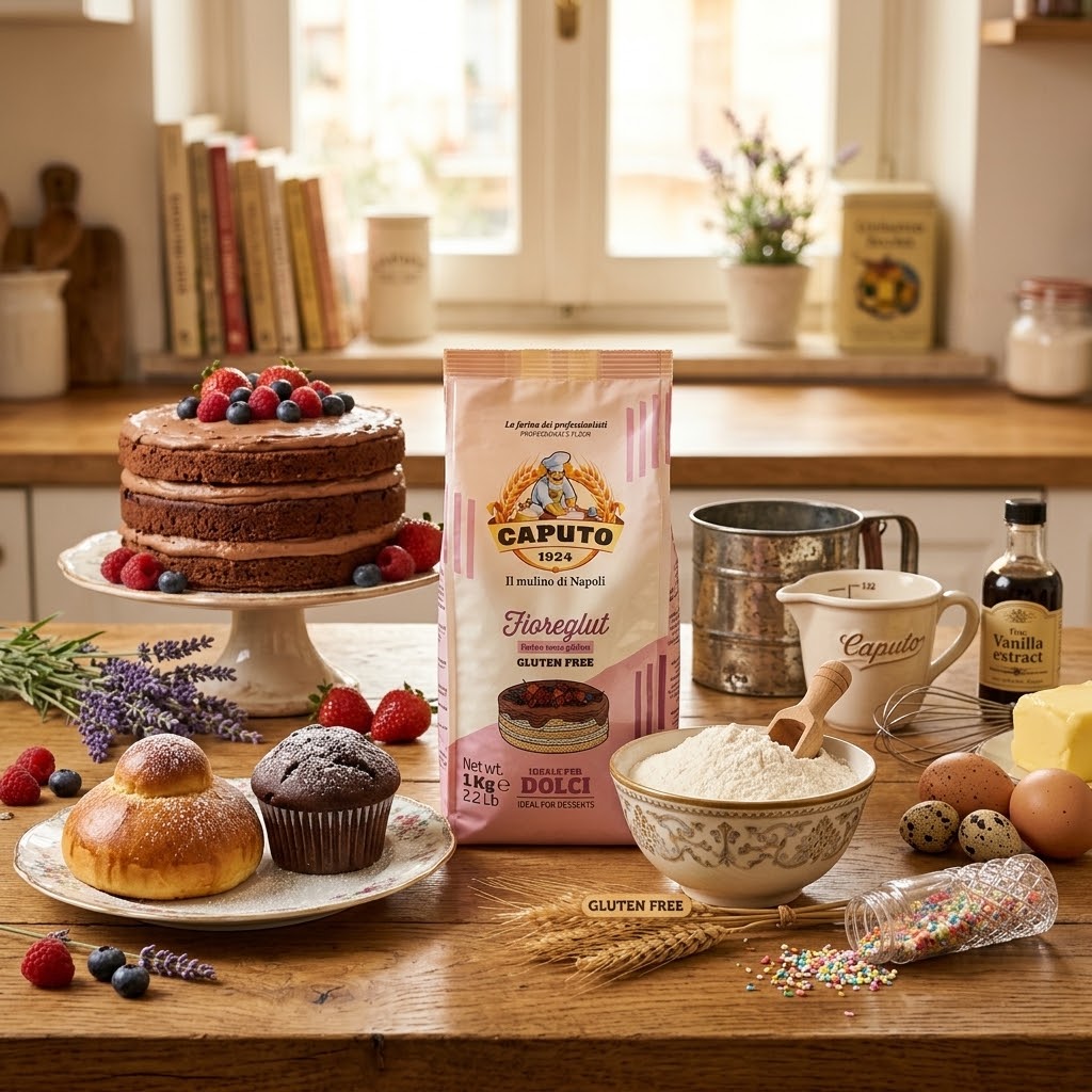 Caputo Fioreglut - Farina Senza Glutine per Dolci 1000g