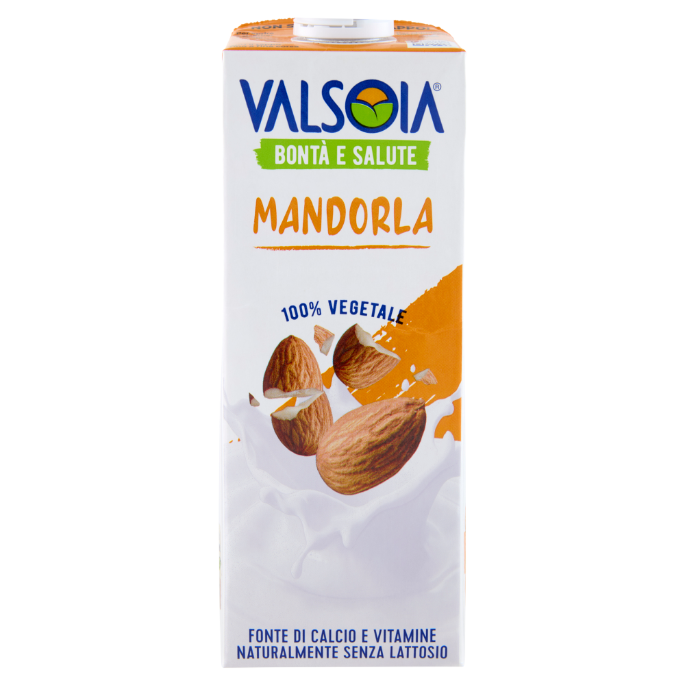 Valsoia Goodness and Health Almond Drink 1000 ml – Trésors d'Italie