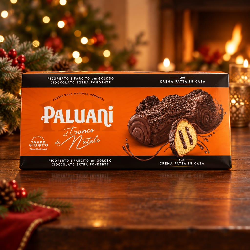 Paluani Tronco di Natale Fondente 750 gr