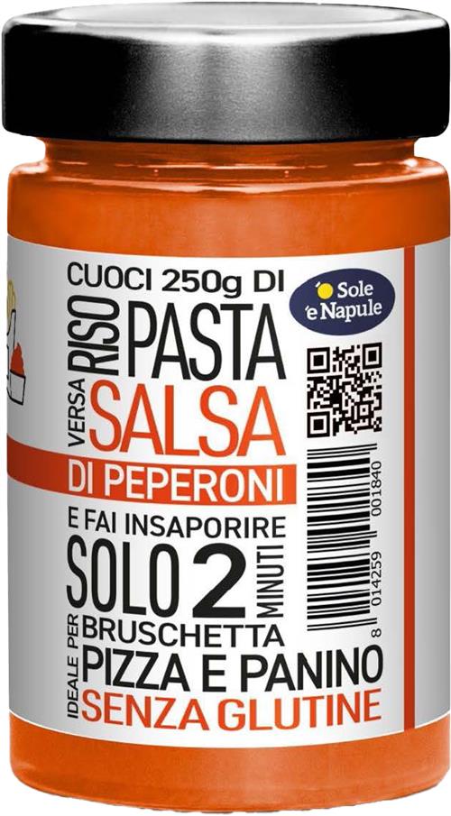 O' Sole 'e Napule – Salsa di Peperoni 190g