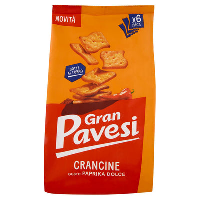 Gran Pavesi Crancine Paprika Multipack 180 gr
