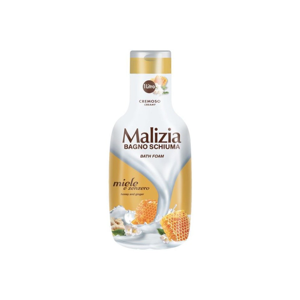 Malizia Honey and Ginger Bath 1000 ml