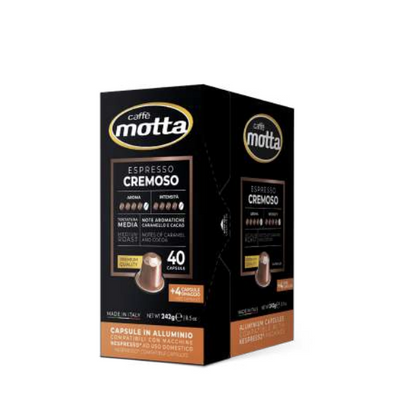 Caffè Motta Nespresso Cremoso x40 +4 caps