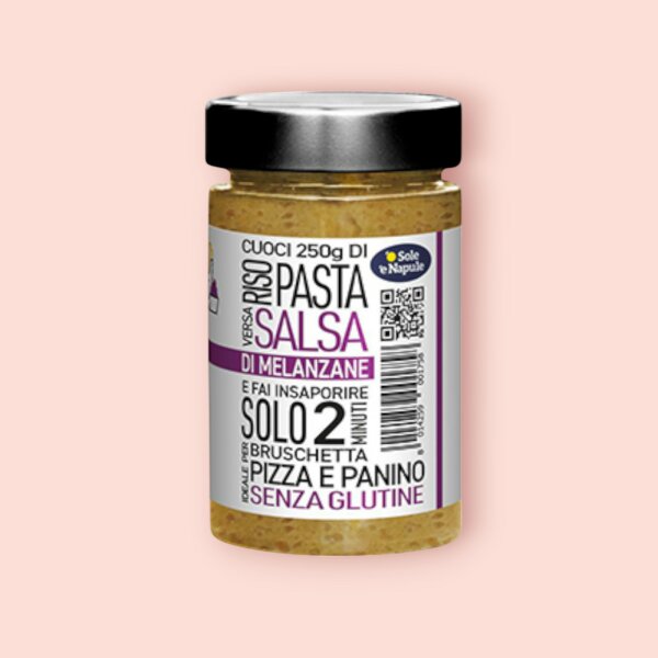 O' Sole 'e Napule – Salsa di Melanzane 190 g