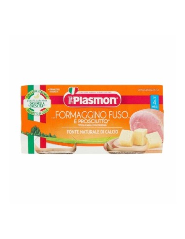 Plasmon Omogeneizzato Formaggino e Prosciutto 2 x 80 gr