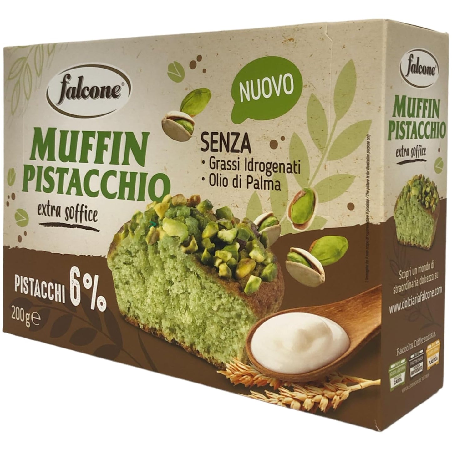 Falcone Pistachio Muffin 200g