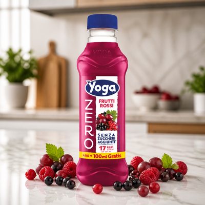 Jus de fruits rouges Yoga Zero 500 ml