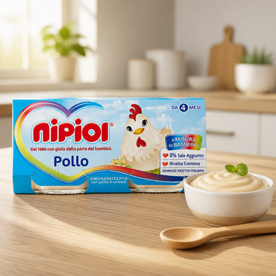 Nipiol Homogenized Chicken Meat 2 x 80 gr