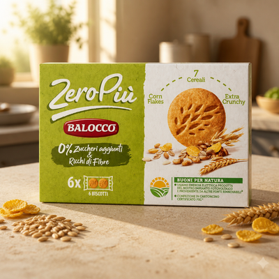 Balocco Zero Più 7 Cereali senza zuccheri 230 gr