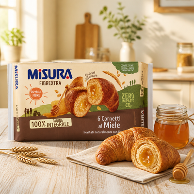 Misura Fibrextra Cornetto al Miele 308 g