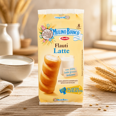 Mulino Bianco Flauti Al Latte 280 GR