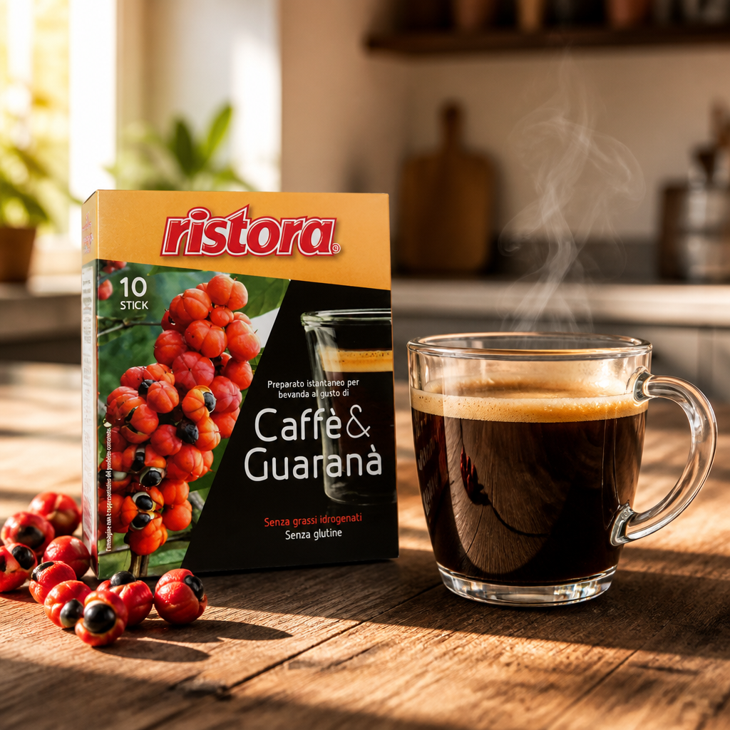 Ristora Café et Guarana 10 sticks de 10 g