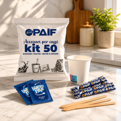 Kit d'accessoires de café PAIF 50 pièces