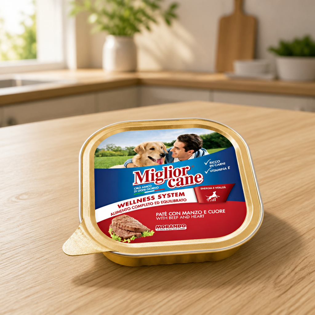 Migliorcane Barquette Bœuf et Cœur 150 g