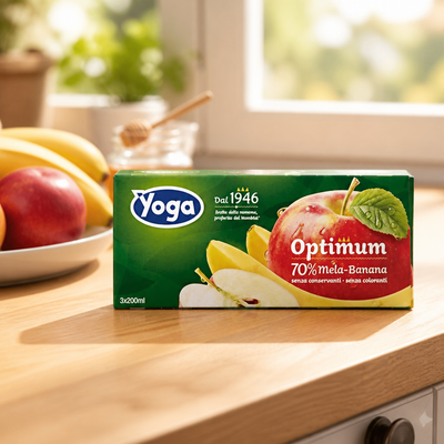 Yoga Apple Banana Juice 3 x 200 ml