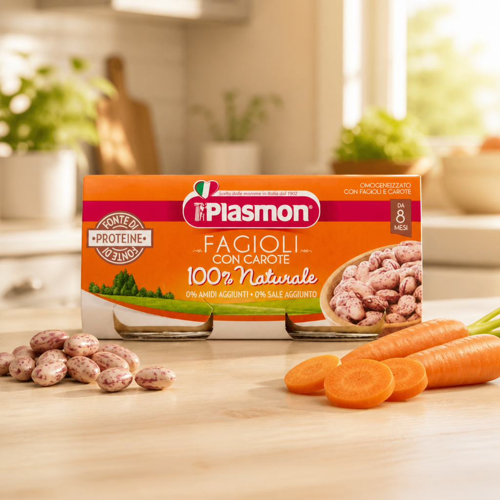 Plasmon Borlotti Bean Puree 2 x 80g