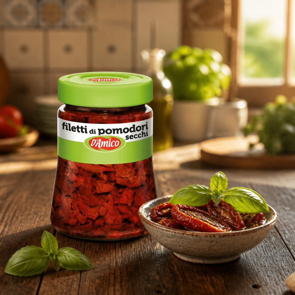 Filets de tomates séchées au soleil D'Amico 280 g