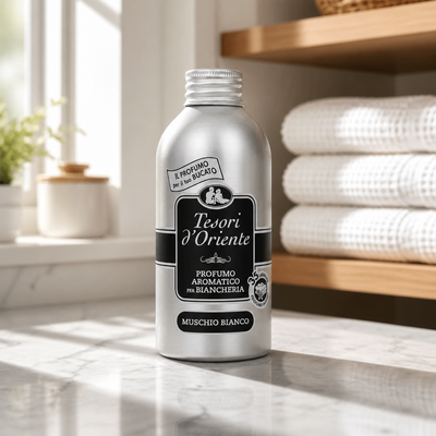 Tesori d'Oriente - Profumatore Bucato Lavatrice Muschio Bianco 250 ml