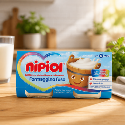 Nipiol Homogenized Cheese Spread 2 x 80 gr