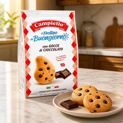 Campiello Il Frollino del Buongiorno con Gocce di Cioccolato 700 g