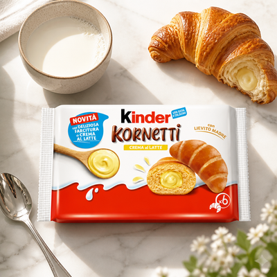 Kinder Kornetti T6 Crema Latte 270 gr