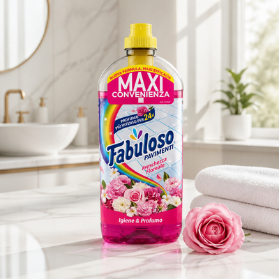 Fabuloso Pavimenti Floreale 1250 ml – Detergente Profumato per Pavimenti