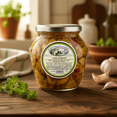 Tranches d'aubergine aux saveurs méditerranéennes (520 g)