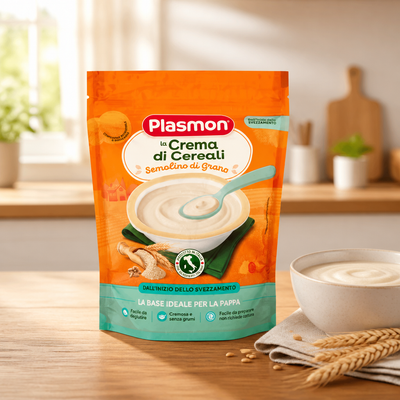 Plasmon Crème de Céréales Semoule 200 g