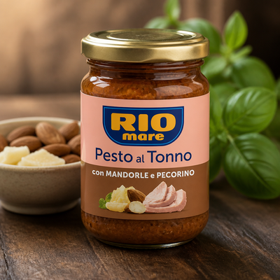 Rio Mare Pesto Tuna, Almonds and Pecorino 130g