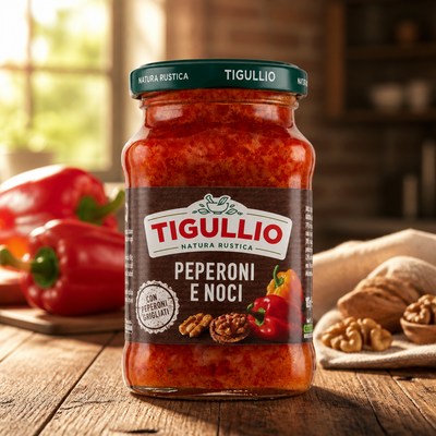 Pesto Tigullio Poivrons et Noix 190g