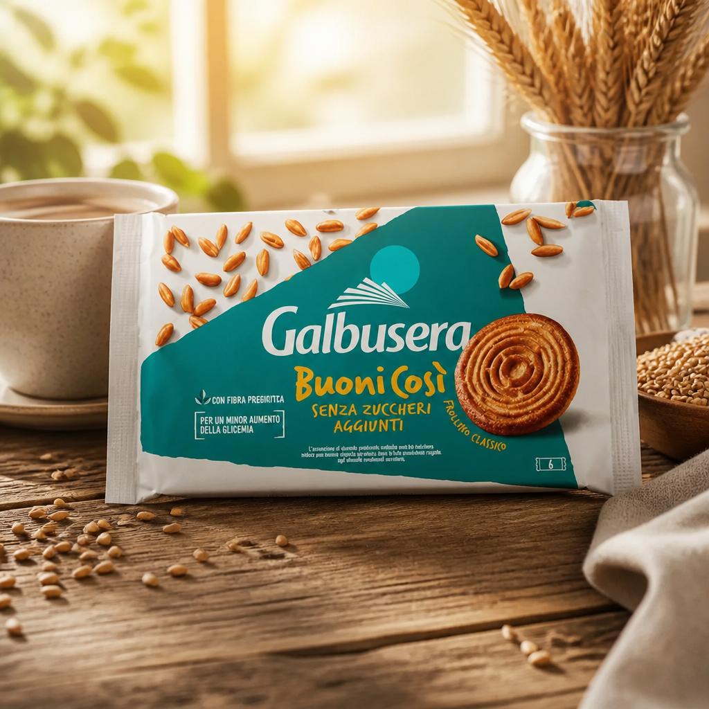 GALBUSERA Buonicosì Biscotto Classico Zuccheri Aggiunti 330 g