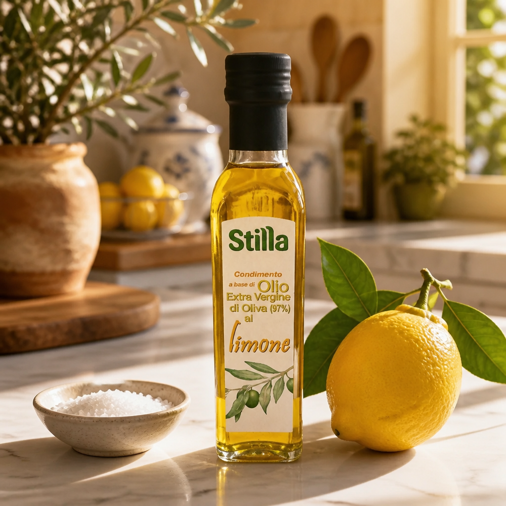 Stilla Olio Extra Vergine di Oliva al Limone 250 ml