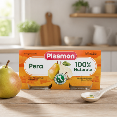 Plasmon Omogeneizzato Frutta Pera 2 x 80 gr