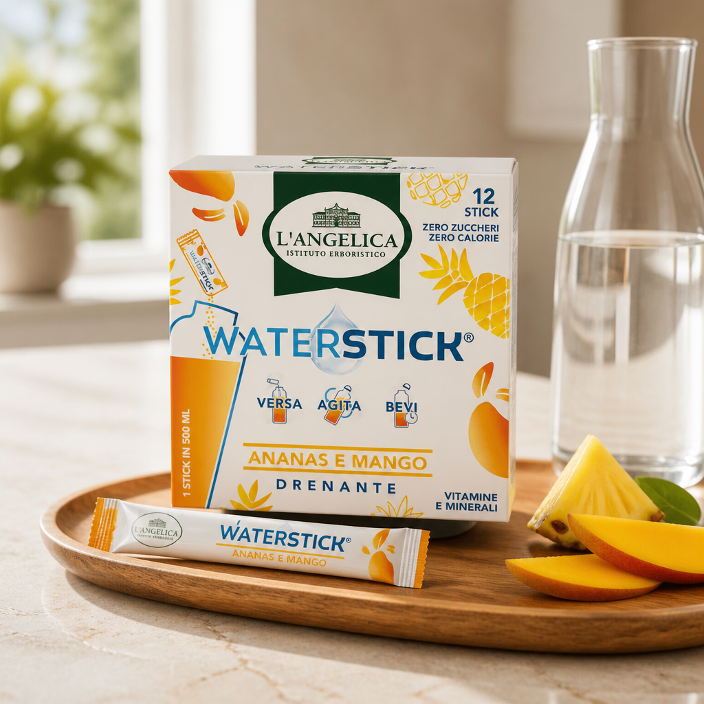 L'Angelica WaterStick Pineapple and Mango Pk.12