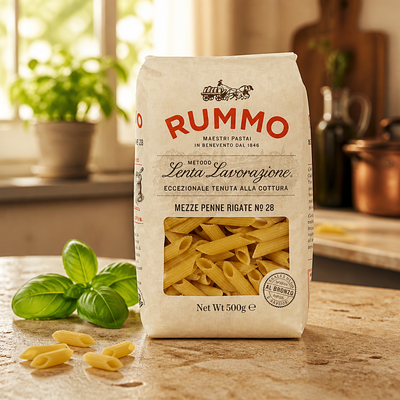 Rummo Mezze Penne Rigate Pâtes 28 500gr