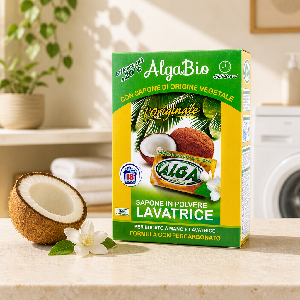 Alga Detersivo in Polvere 18 Misurini detersivo 990 g